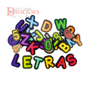 Letras e Números Do Alfabeto (Sem O Tabuleiro)