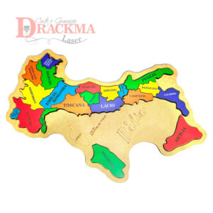 Quebra-Cabeça Mapa da Itália