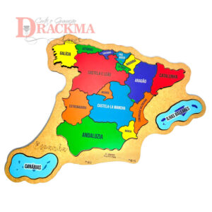 Quebra-Cabeça Mapa da Espanha