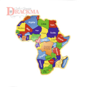 Quebra-Cabeça Mapa Da África