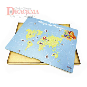Caixa para Mapa da Europa