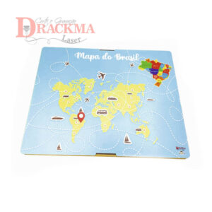 Caixa para Mapa do Brasil